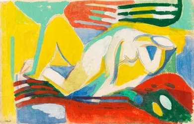 Odaliszk II, 1938 körül (gouache, papír)