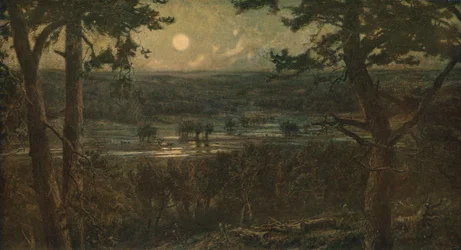Az augusztusi hold, 1880, 1930 körül.