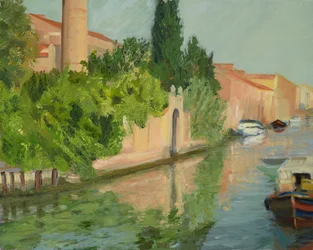 Canal Turn, Fortuny Gardens (festmény)