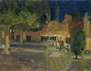 Záróra, Campo Santa Margherita (festmény)