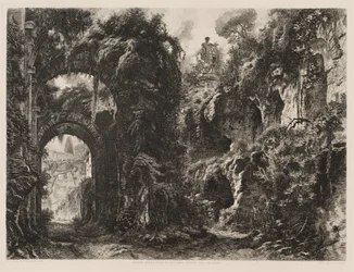 Septimius Severus házának romjai a Palatinuson