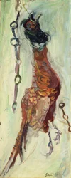 Függő fácán, 1925-1930 körül (olaj, vászon)