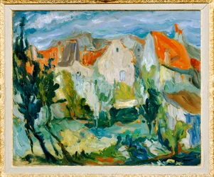 Landscape in Cagne (festmény, vászon)