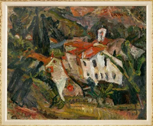 Ceret-i táj, 1920 körül (festmény, vászon)