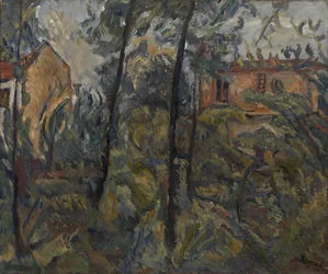 Táj házakkal, c. 1918