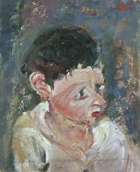 Fiú portréja (olaj, vászon)