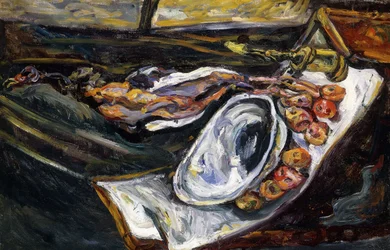 Csendélet fácánnal; Természet Morte au Faisan, 1918