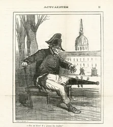 Cham (1819-1879) illusztrációja a Charivariban