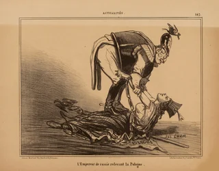 Az orosz császár felmenti Lengyelországot, 1855.