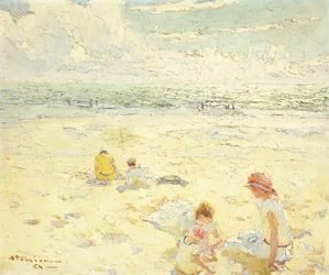 A strand; La Plage