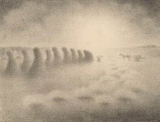 Az aratás vége, 1890-es évek.