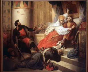 Az anya (Nathalie Narychkine, Natalia Narychkina) (1651-1694), aki gyermekként megmentette I. Pétert Oroszországból (vagy Nagy Pétert) az 1682-es Streltsy-felkelés (strelets) idején (az anya gyermekként mentette meg I. Pétert a Streltsy alatt 1682. évi fel