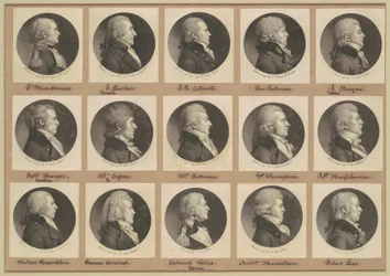 Saint-Mémin Portrégyűjtemény, 12. csoport