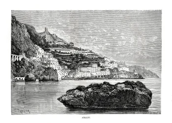 Amalfi, Olaszország, 1879