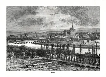 Metz, Franciaország, 19. század