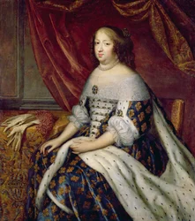 Ausztria Anna (1601-66) francia királynő portréja