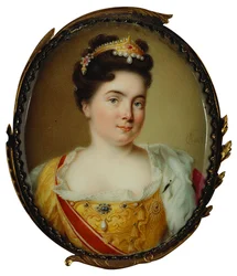 I. Katalin császárné portréja 1684-1727, 1717.