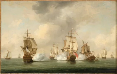 Walker parancsnok akciója: a "Boscawen" magánhajó megtámad egy francia hajóflottát, 1745. május 23.