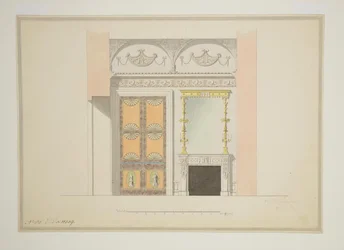 A kabinetkönyvtár tervezése, 1780-as évek eleje