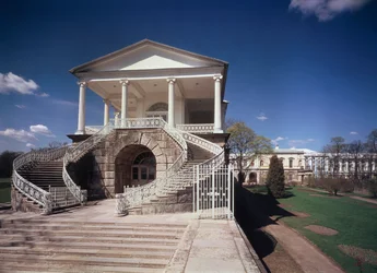 Cameron Galéria a Tsarkoye Selo Catherine palotában – Charles Cameron építész (1730 körül vagy 1740-1812), épület 1783-1785, brit művészet