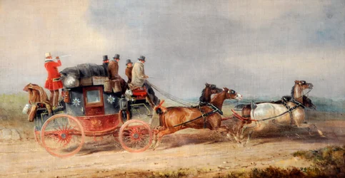 Hull és London Royal Mail, 1835 körül (olaj, vászon)