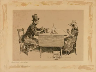 Tom Pinch és nővére, a "Martin Chuzzlewit"-ból