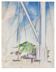 A kék kulcsában, 1919 körül (tempera és ceruza a fedélzeten)