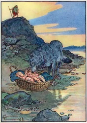 Romulus és Remus, a Waverley Book Company által kiadott The Children
