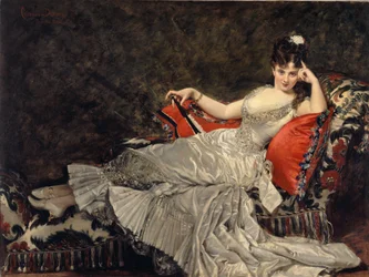 Mademoiselle de Lancey portréja