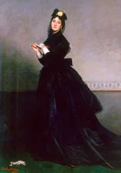 A kesztyűs nő, 1869