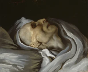 Théodore Géricault a halálos ágyán