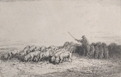Egy disznócsorda, 1850.