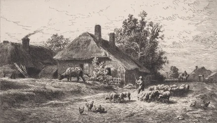 A Hamlet, 1867.