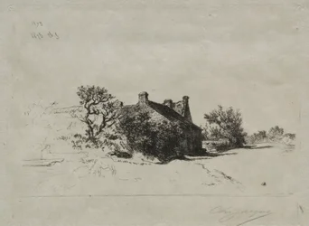 A kis Kercassier-házak, 1875.