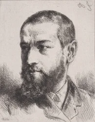 J.J. Guiffrey portréja, 1866.