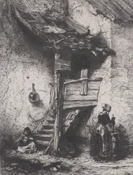 Lépcsők és nőcsordulás, 1845.