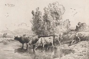 A vályú, 1864.