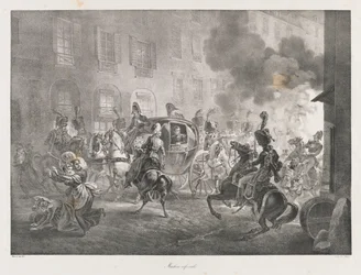 Pokolgép, 19. század eleje (litho)