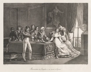 Josephine lemond a jogairól, korán 19. század (litho)