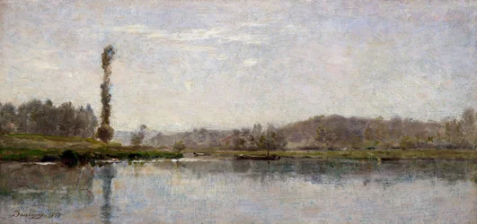 Reggel az Oise-on, Auvers (olaj, tábla)