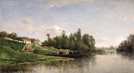 Folyói jelenet, 1859