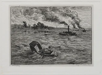 The Boat Trip: The Steamboats avagy Vigyázz a gőzösökre, 1861.