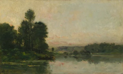 Méry-sur-Oise domboldalai, Auvers-szel szemben, 1873.