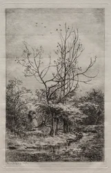 A gyümölcsöskert, 1868.
