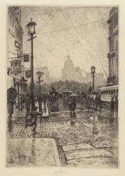 Esős nap, Broadway