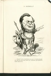 Illusztráció: Charles Gilbert-Martin (1839-1905) a „Kortárs grimaszok” c.