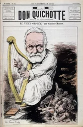 Az Öreg Orfeusz: rajzfilm Victor Hugóról és Oroszországról - Gilbert-Martin (Gilbert Martin) a „Don Quijote” című filmben, 1882.06.23.