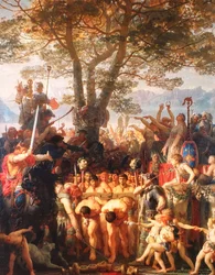 Francia: Les Romains passant sous le joug Romans Under the Yoke (Románok az igában)