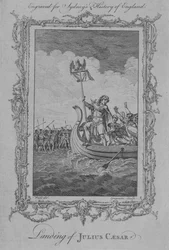 Julius Caesar partraszállása, 1773.