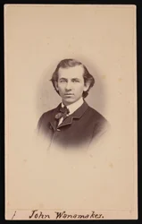 John Wanamaker portréja 1838-1922, 1864-1866 között.
